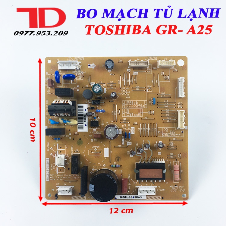 Bo Mạch Tủ Lạnh TOSHIBA M25, GR- A25 / A28 / B22 / B31
