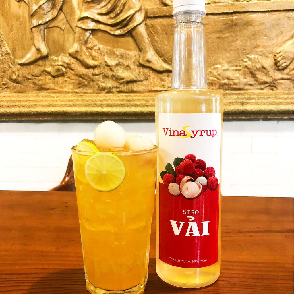 Siro Trái Cây Đủ Mùi Vị Vinasyrup 750ml - NGUYÊN LIỆU PHA CHẾ