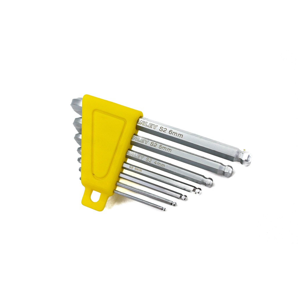 Lục giác đầu bi hệ mét (bộ 7pc) Stanley STMT94551-8