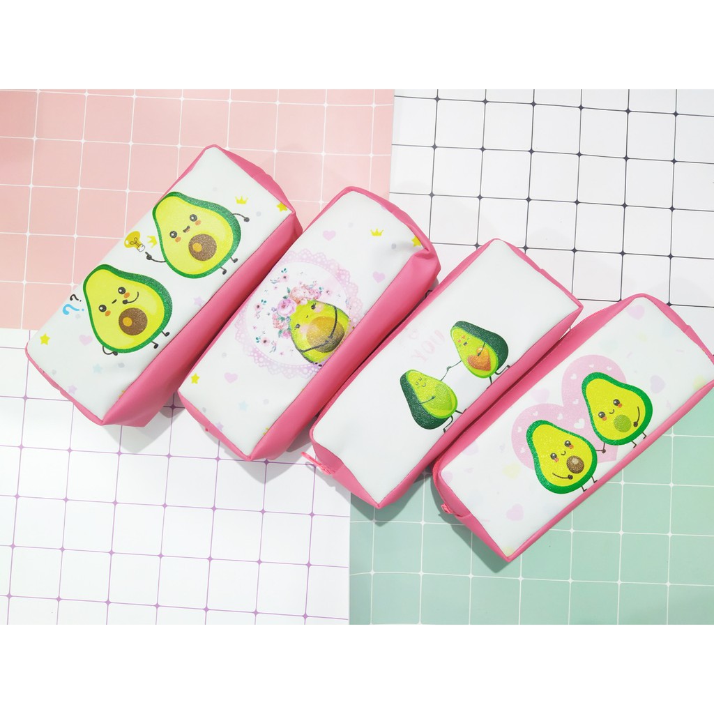 Hộp bút quả bơ HBST18 hộp bút avocado cute hộp bút dễ thương