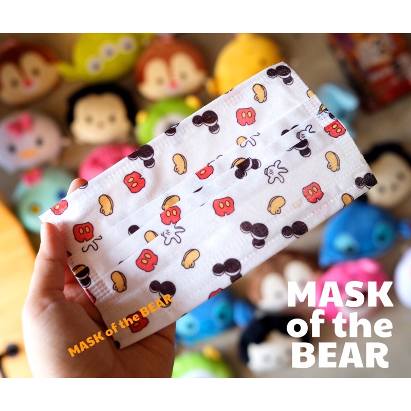 Khẩu trang Mickey trẻ em và người lớn Mask of the Bear | BigBuy360 - bigbuy360.vn