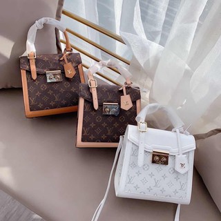 Túi xách lv hoa trắng bản super cao cấp