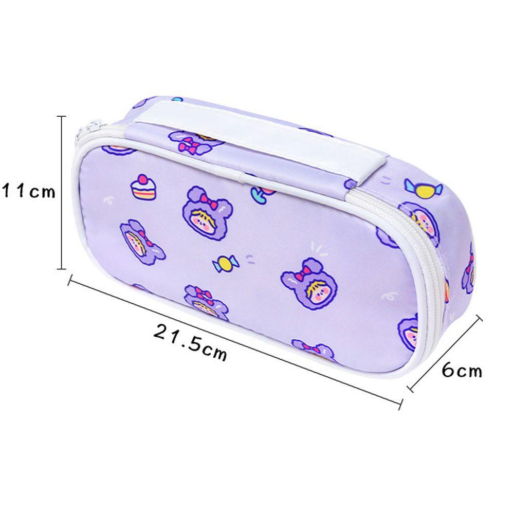 Túi Đựng Bút Chì / Mỹ Phẩm Chống Thấm Nước Họa Tiết Hoạt Hình Dễ Thương