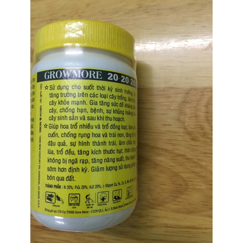 COMBO 03 lọ phân NPK 30-10-10 + 20-20-20 + 6-30-30 chăm sóc lan