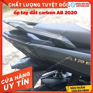 Ốp tay dắt ab 2020 sơn carbon loại 1 sản phẩm chuẩn như hình