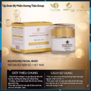 MẶT NẠ HÚT CHÂN NÁM DETOX WHITE 50ml
