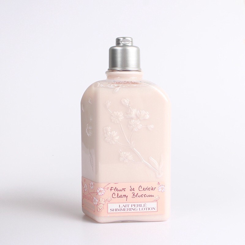 (Hồng) Dưỡng Thể Hoa Anh Đào L'Occitane Cherry Blossom Shimmering Lotion 250ml