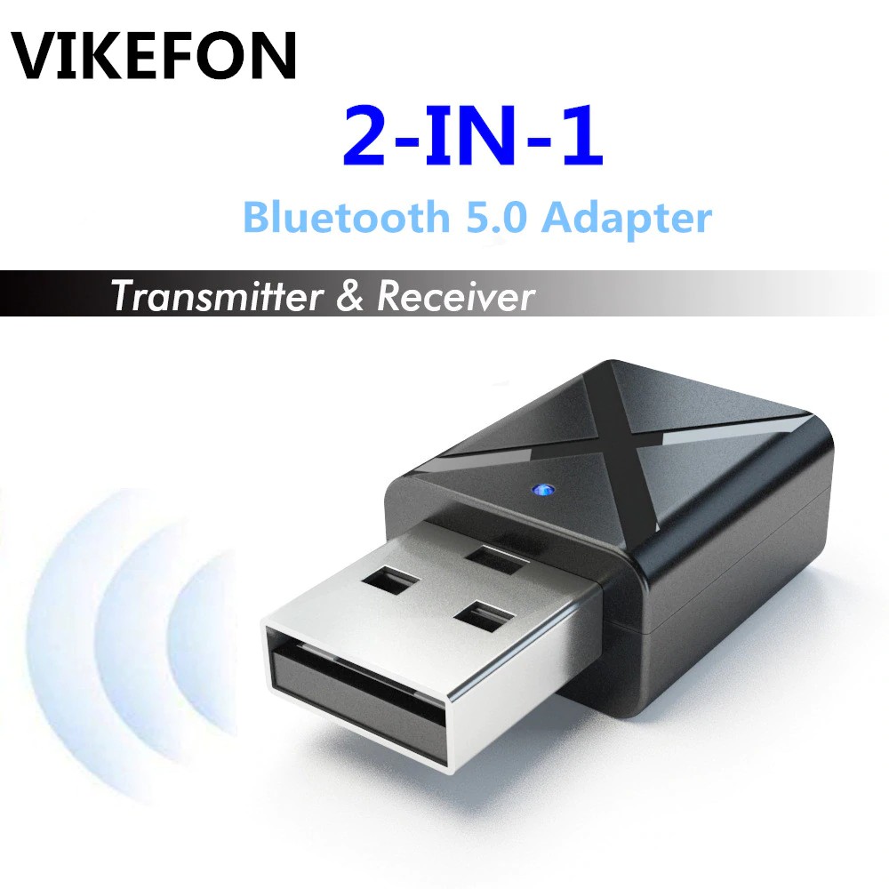 Đầu thu phát tín hiệu Bluetooth 5.0 truyền âm thanh cắm AUX RCA USB 3.5mm cho TV/PC/xe hơi