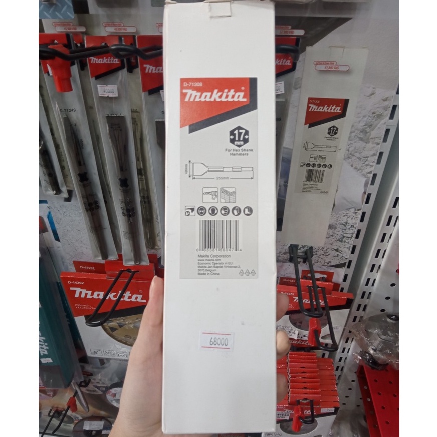 Mũi đục dẹp MAKITA D-71308
