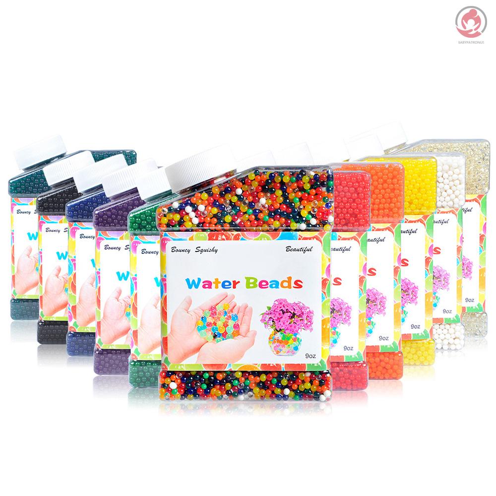 Set 3000 hạt nở màu cầu vồng không độc hại trang trí bình nước cho bé