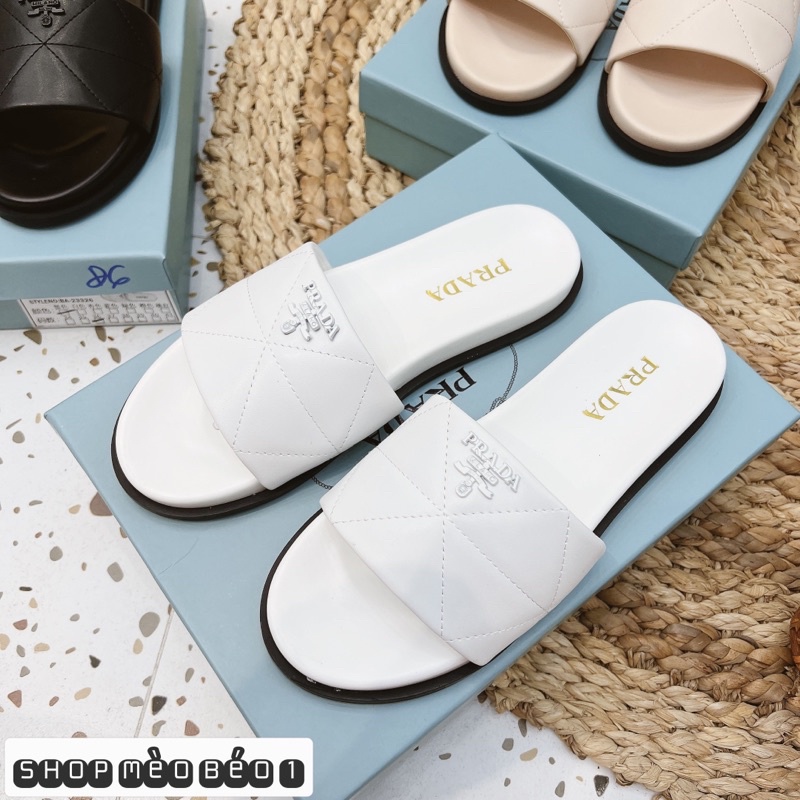 Dép prd quai ngang trần chỉ fullbox
