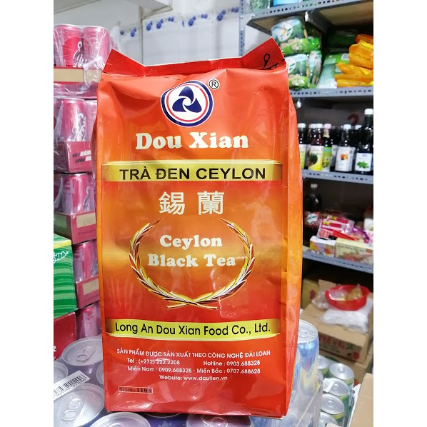 Trà Đen Ceylon Dou Xian Gói 500G * 10 gói