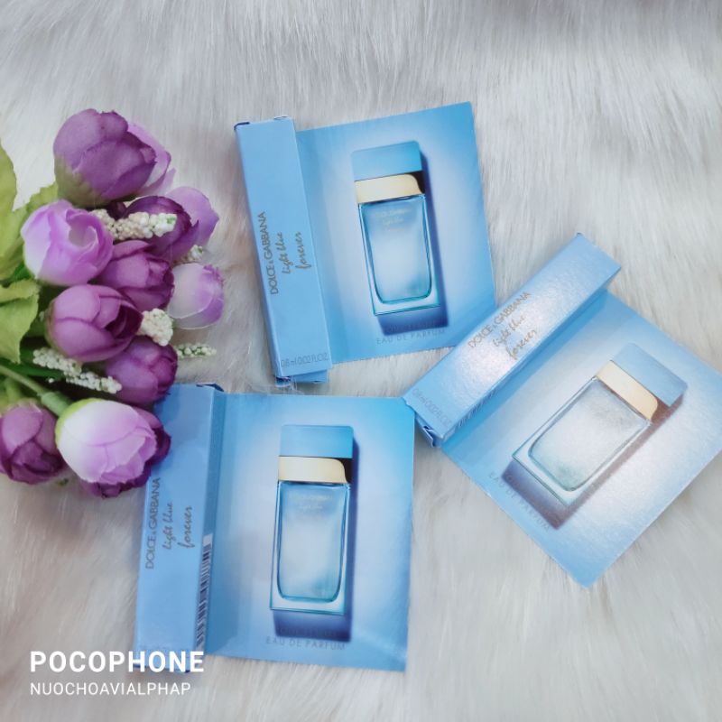 Sample Nước Hoa Nữ Dolce & Gabbana Light Blue Forever EDP 0.8ml