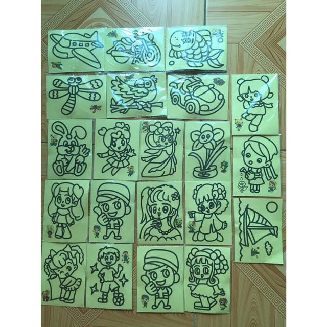 100 TRANH CÁT NHÍ 9X12 CM