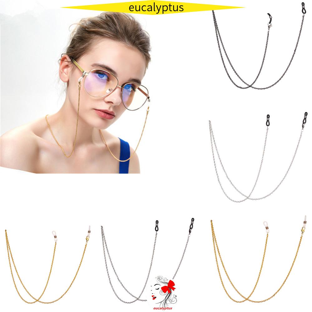 Dây đeo kính EUTUS chất liệu kim loại chống trượt phong cách cổ điển cho nam và nữ