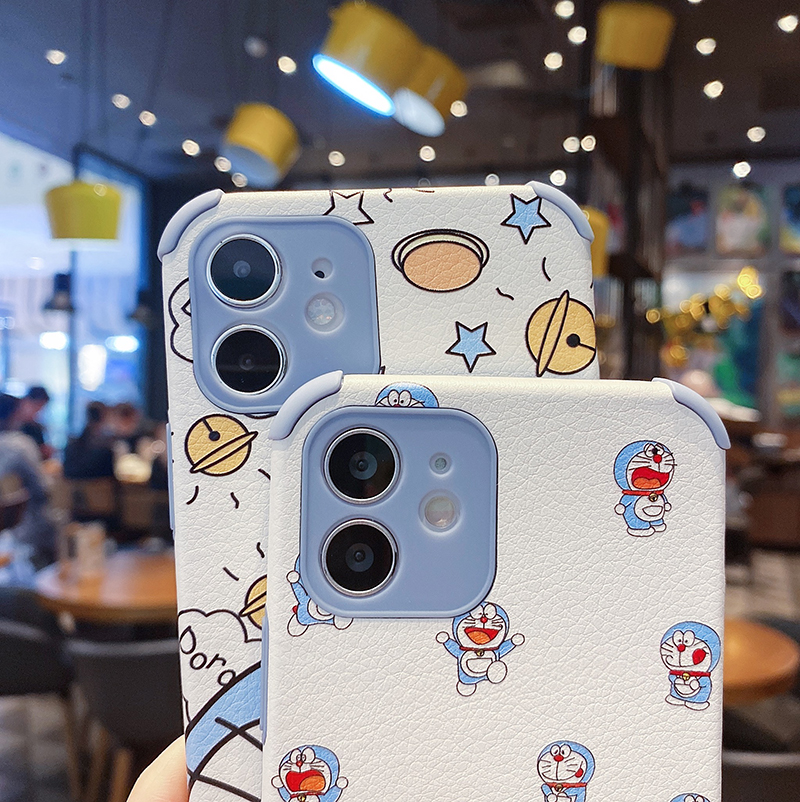 Ốp điện thoại vỏ mềm họa tiết Doraemon chuông cho iPhone 12 11 Pro MAX 6 6s 7 8 Plus XR X XS MAX SE 2020