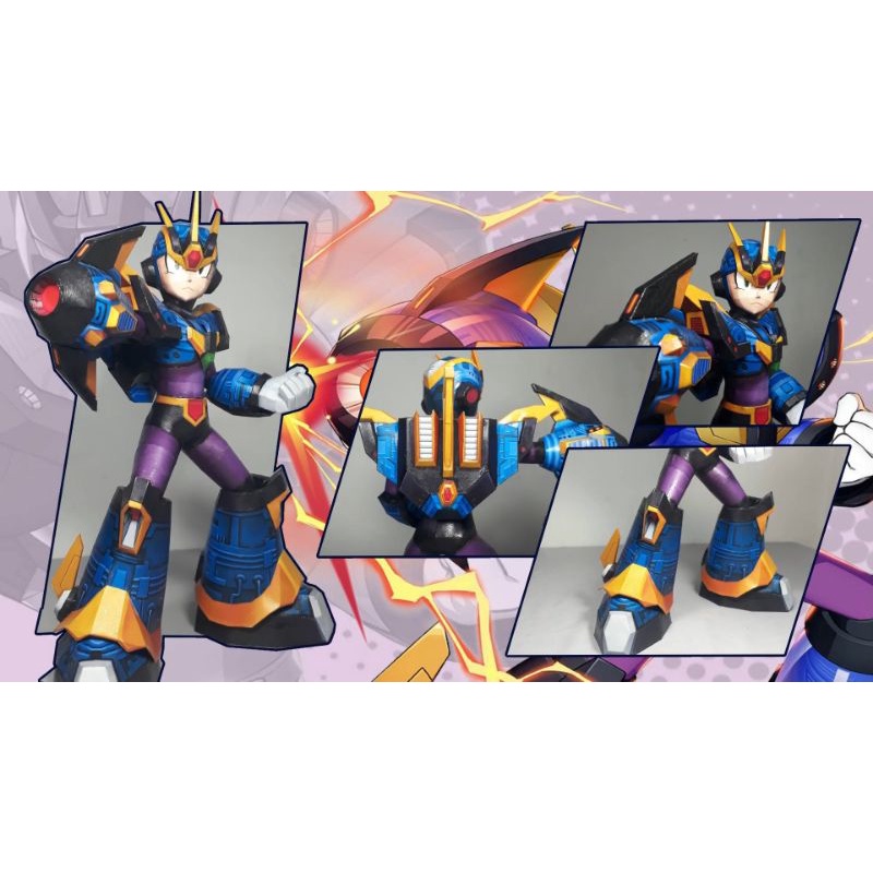 Mô hình giấy Game MEGAMAN X ULTIMATE ARMOR