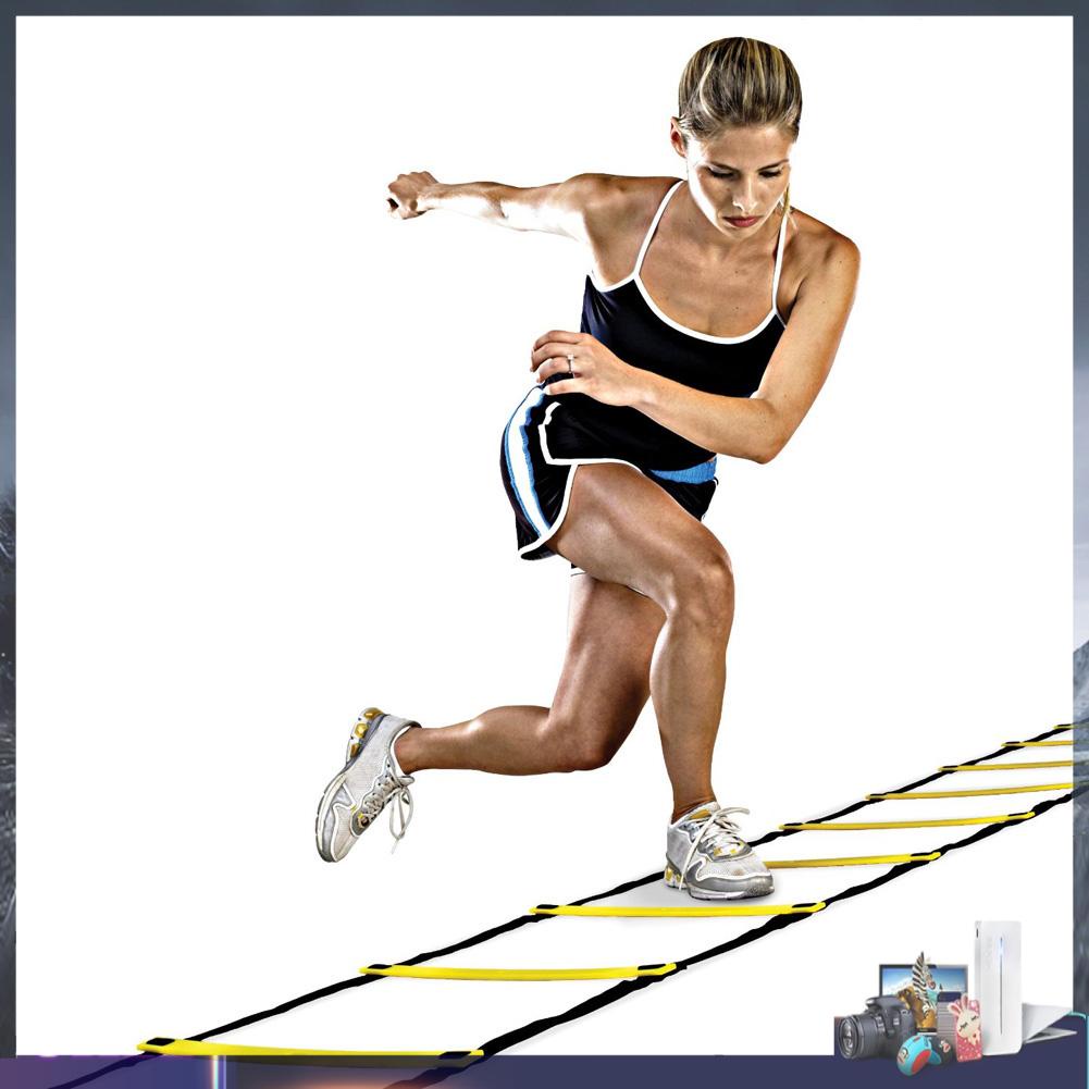 Thang Dây 10 Rung 15 Feet 5M Luyện Tập Tốc Độ Trong Bóng Đá