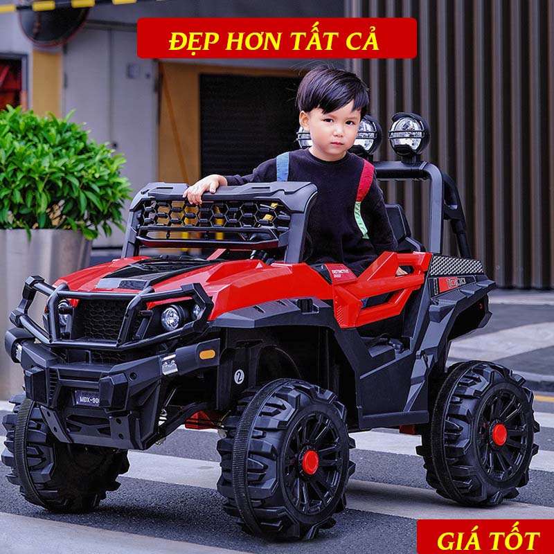 Xe Ô Tô Điện Trẻ Em 2 Chỗ Ngồi LC-908 Dành Cho Bé Siêu Bền, Động Cơ Cực Khỏe, Tự Lái & Điều Khiển Từ X