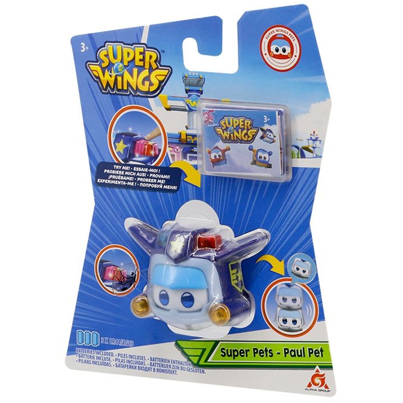 Đồ Chơi Thú Cưng Siêu Cấp Super Wings Eu750415 - Paul - Super Wings