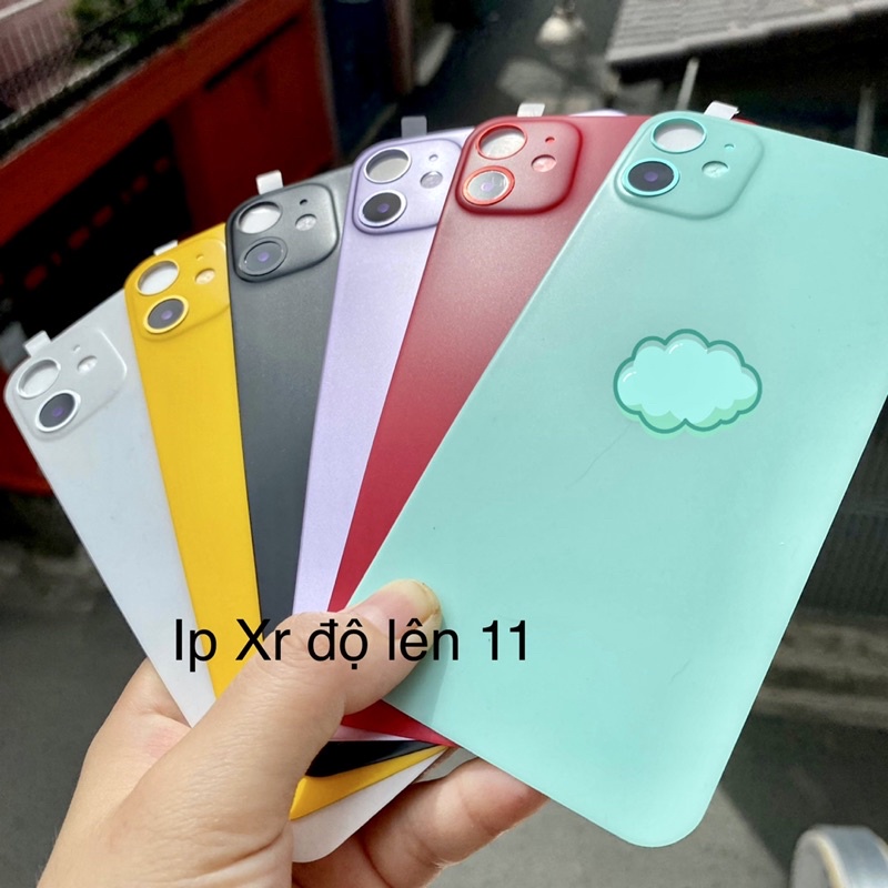 Dán lưng + camera độ ip x/xs/xsm lên 11/11pro/11promax