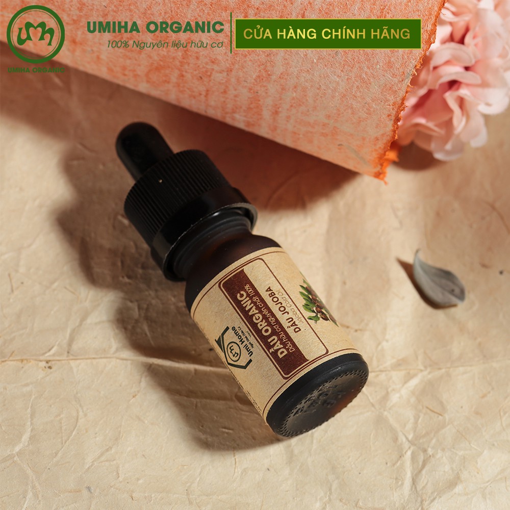 Dầu Jojoba hữu cơ UMIHA nguyên chất | Jojoba Oil 100% Organic 10ml