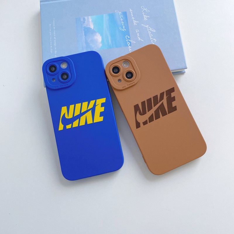 Ốp điện thoại silicone in hình logo Nike thích hợp cho iPhone 13 Pro MAX 12 Pro MAX 11 Pro MAX 7 8 Plus X XS MAX