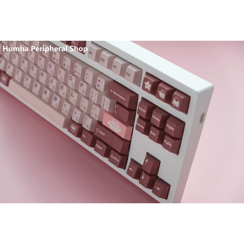 Daifuku Bộ Bàn Phím Cơ 120 Phím Nhuộm Màu Chất Liệu PBT Chuyên Nghiệp