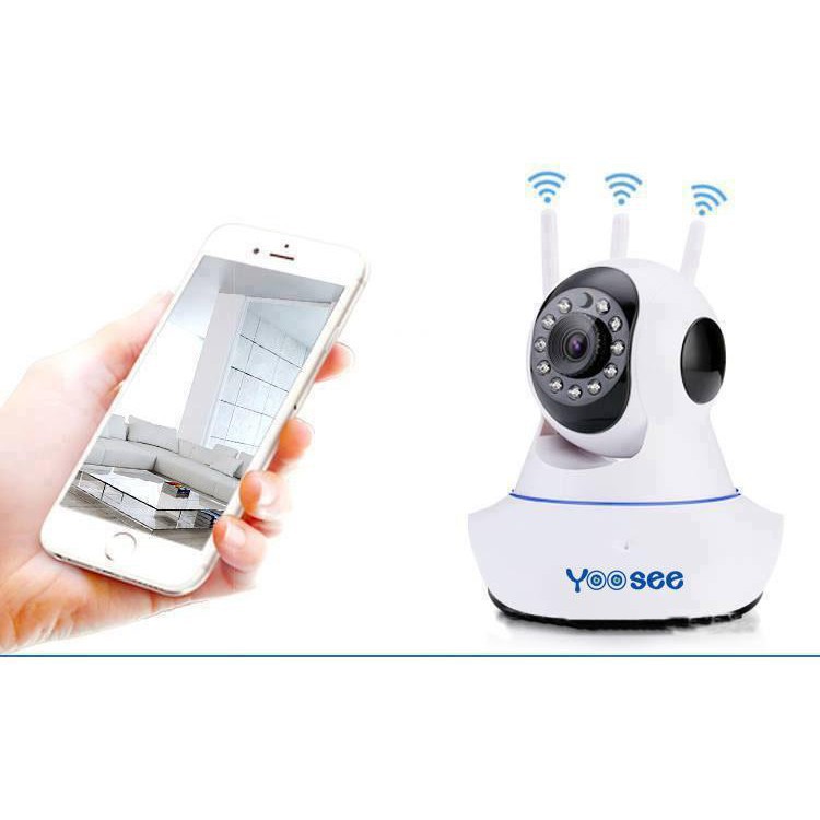 (Bao giá toàn quốc) Camera Yoosee 3 râu 720P bắt sóng mạnh hơn 1,5 lần thế hệ cũ. | BigBuy360 - bigbuy360.vn
