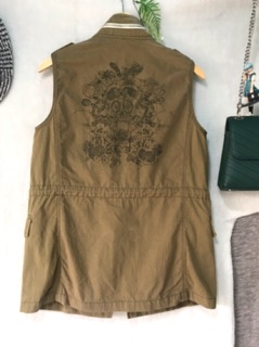 Áo jacket kaki Jack&Jill Hàn xịn
