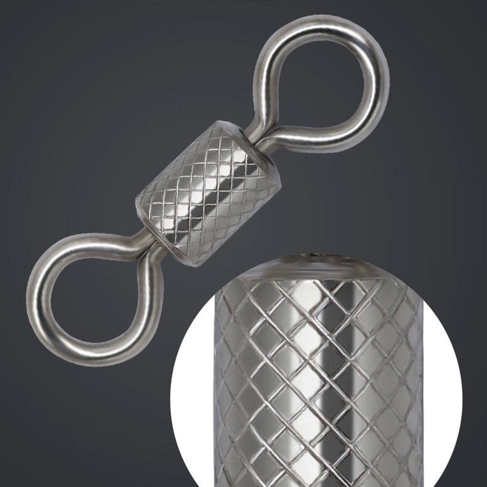 MAG Đầu Nối Xoay Câu Cá Bằng Thép Không Gỉ # 1 # 2 # 3 # 4 # 5 #