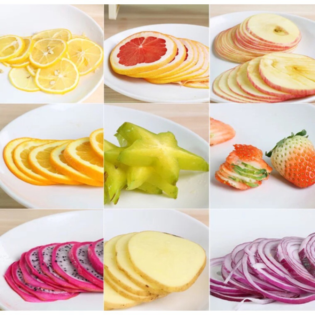 Máy thái lát hoa quả làm detox, làm nước hoa quả chuyên dụng