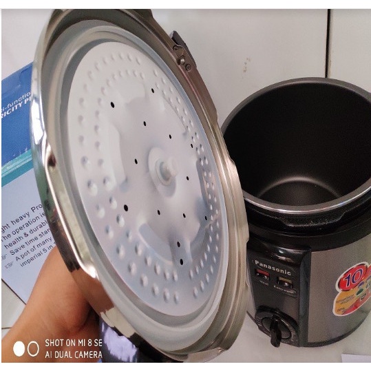 NỒI ÁP SUẤT ĐIỆN PANASONIC NHIỀU CHỨC NĂNG - NỒI ÁP SUẤT ĐA NĂNG CAO CẤP - DUNG TÍCH 6 LÍT