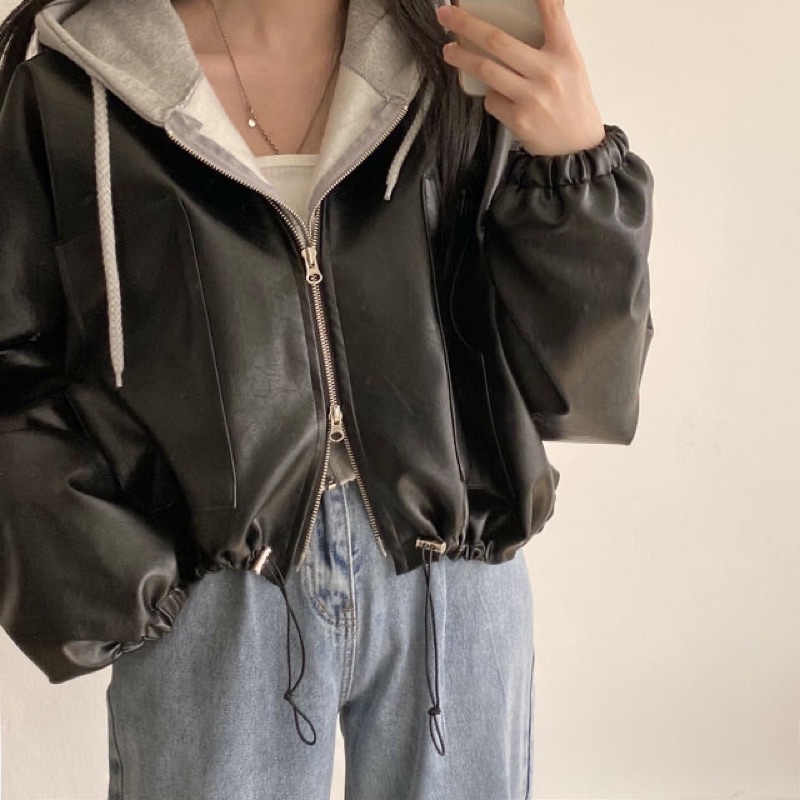 ÁO KHOÁC DA ULZZANG