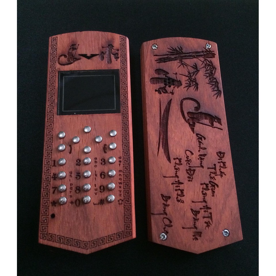 Vỏ gỗ cho Nokia 1280 mẫu cha mẹ