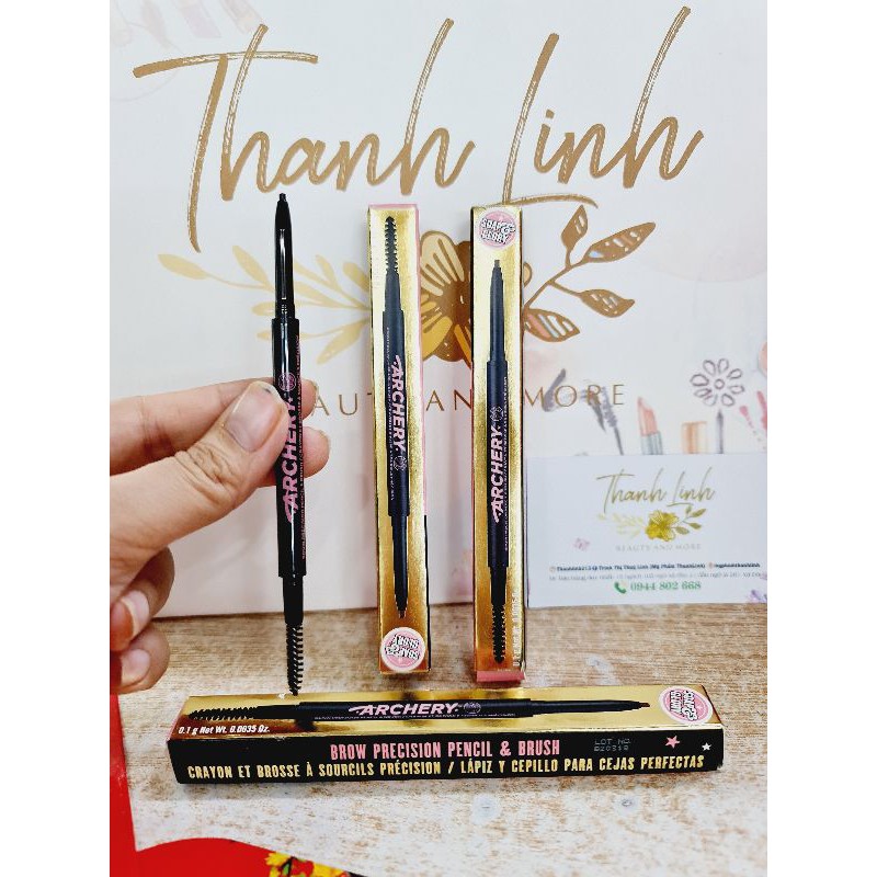 Chì kẻ mày Soap and Glory Archery Brow Filling Penci dạng sáp đầu nhọn cực dễ kẻ và độ bám tốt | BigBuy360 - bigbuy360.vn