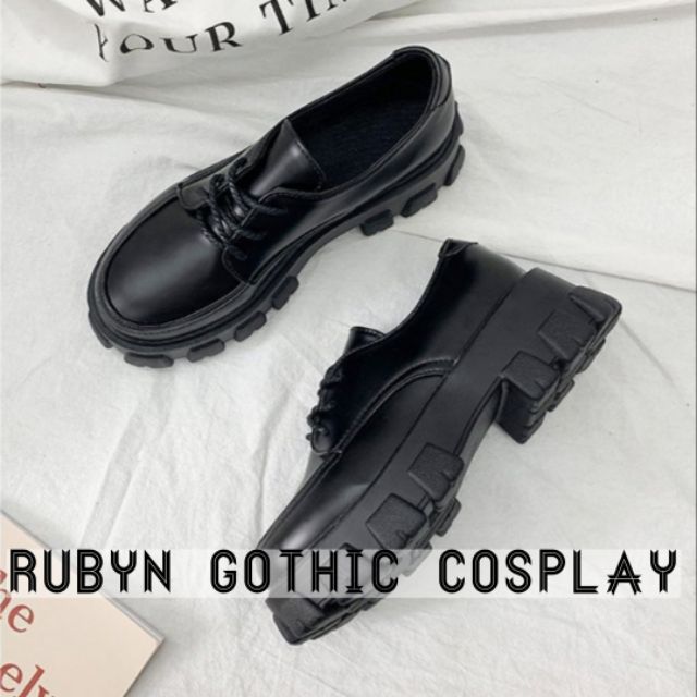 [CÓ SẴN] 🔥 Giày Boot Oxford cổ thấp cá tính ( BÓNG & NHÁM ) ( Size 35 - 40 ) | BigBuy360 - bigbuy360.vn