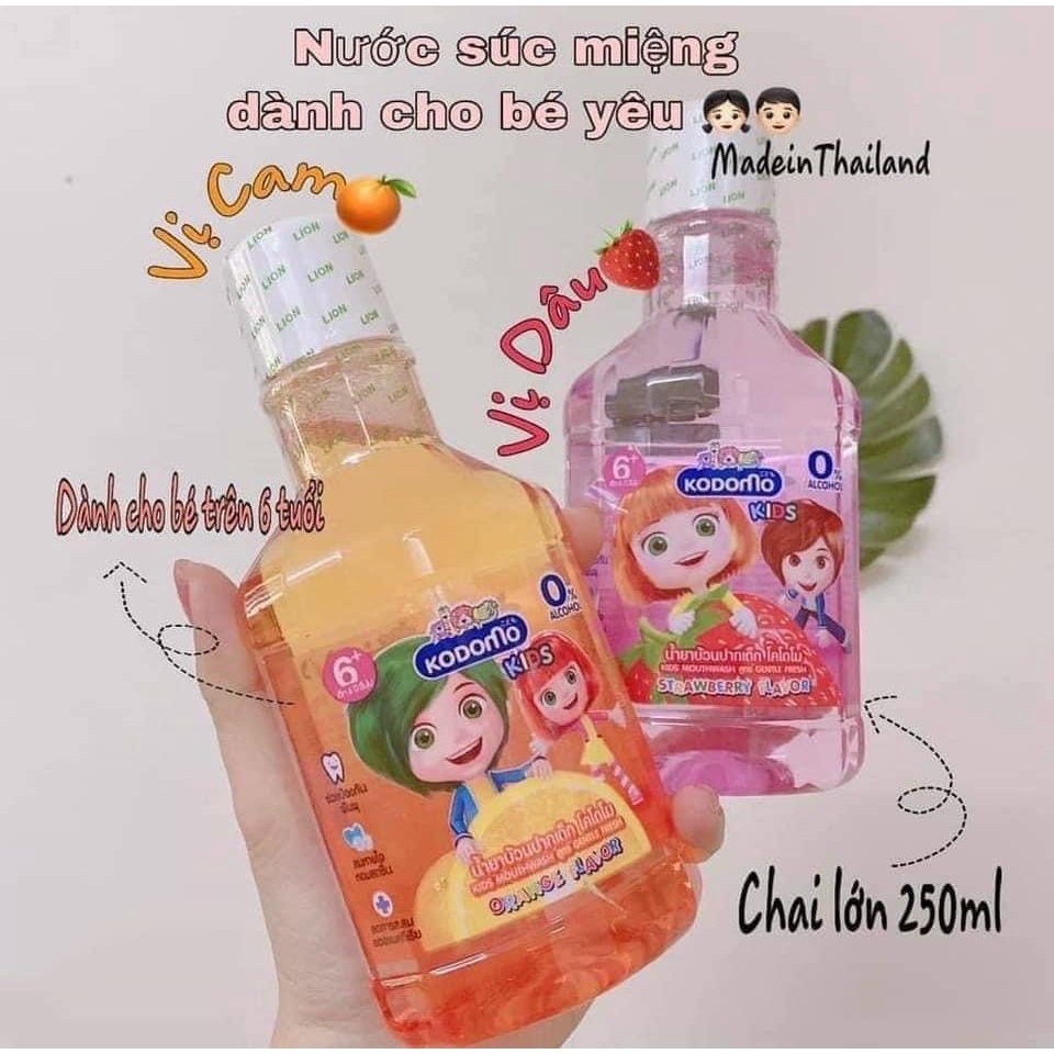 MYA - NƯỚC SÚC MIỆNG THÁI LAN CHO TRẺ EM