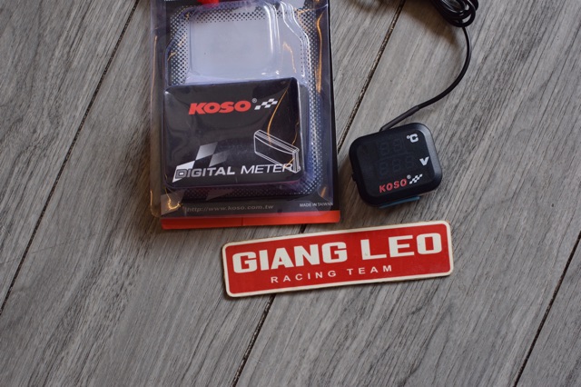 đồng hồ báo vol koso gắn mọi dòng xe