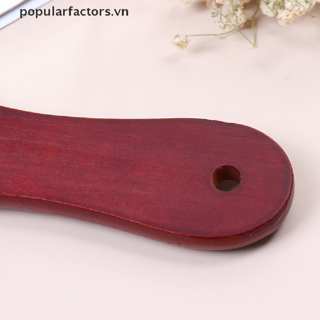 Gương Trang Điểm Hình Tròn Bằng Gỗ Phong Cách Vintage