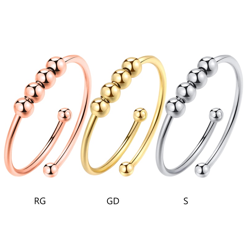 Nhẫn Hở Có Thể Điều Chỉnh Kích Cỡ Bằng Thép Không Gỉ