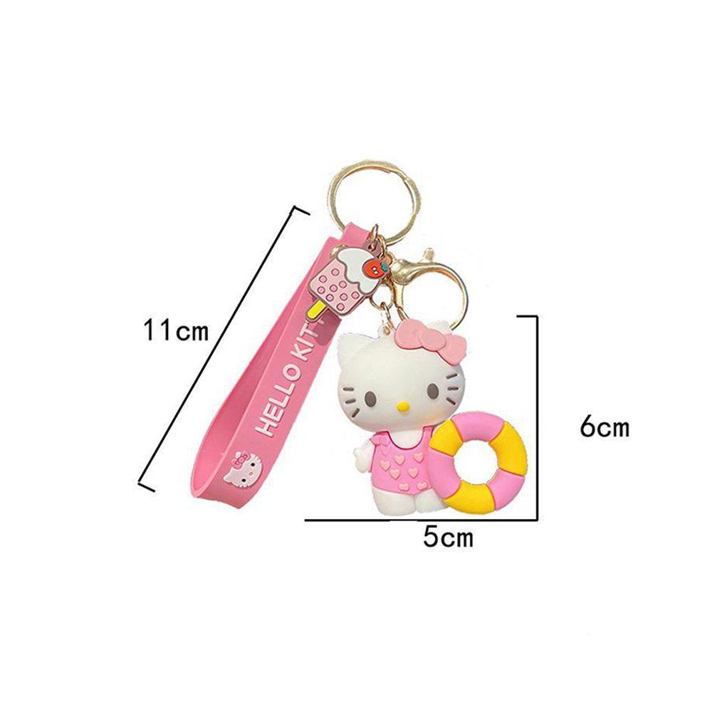 Móc Khóa Hình Chú Chó Cinnamoroll Bằng Silicon Dễ Thương