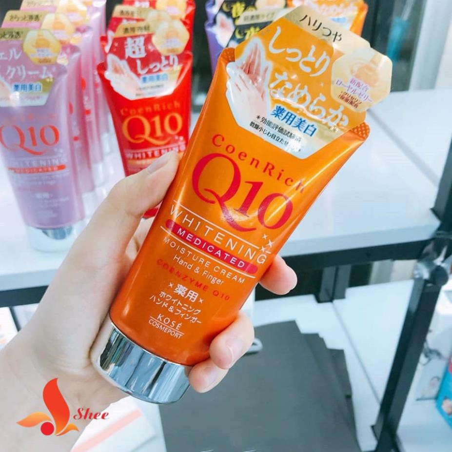 Kem dưỡng da tay Q10 Kose Nhật Bản tuýp 80g dưỡng da mềm mại chống nhăn chống lão hóa | BigBuy360 - bigbuy360.vn