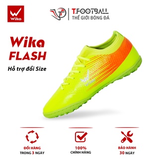 Giày đá bóng Wika Flash Chính Hãng , Giày bóng đá sân cỏ nhân tạo đế TF