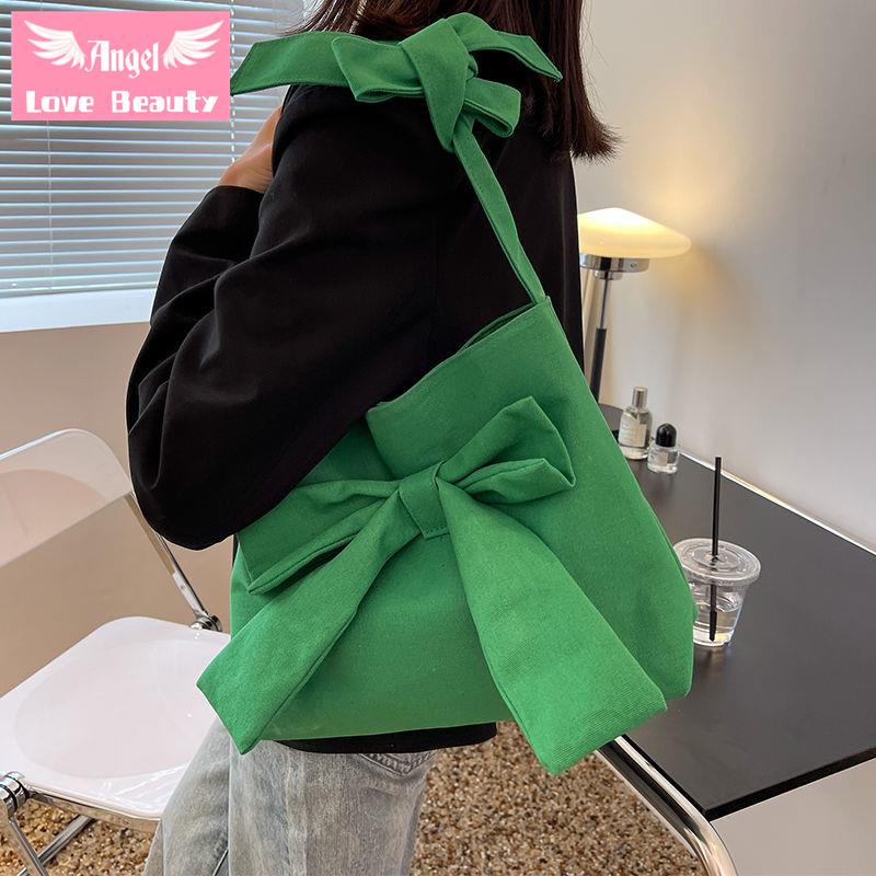 Angel~ [Hàng Có Sẵn] Túi Tote Đeo Vai Cỡ Lớn Phong Cách Phương Tây Hàn Quốc Dễ Phối Đồ Dành Cho Nữ 2022