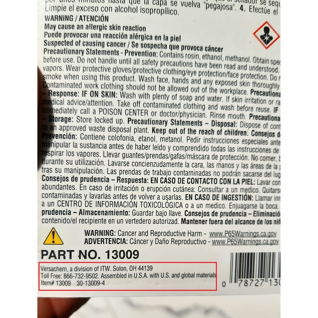 KEO TẠO RON VERSACHEM keo số 1