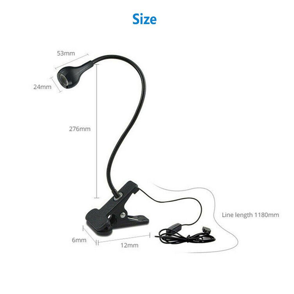 Đèn Đọc Sách Bảo Vệ Mắt Dạng Kẹp Linh Hoạt Dành Cho Học Sinh