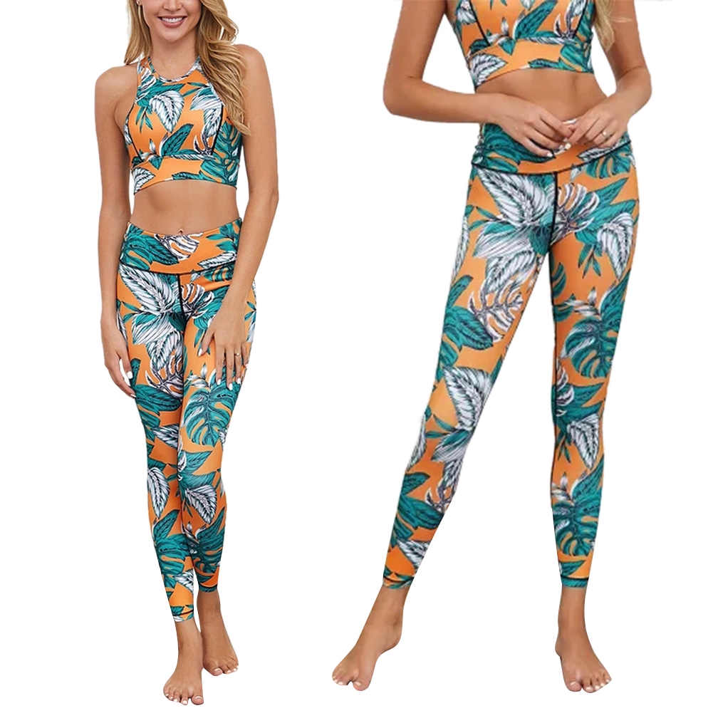 ✦LD-Women ’s 2-Piece Set Cami Top + Long High Waist Pants Tracksuit Sportswear Sports Suit Yoga Set Gym Fitness Suit Clothes for Sport Customs | BigBuy360 - bigbuy360.vn