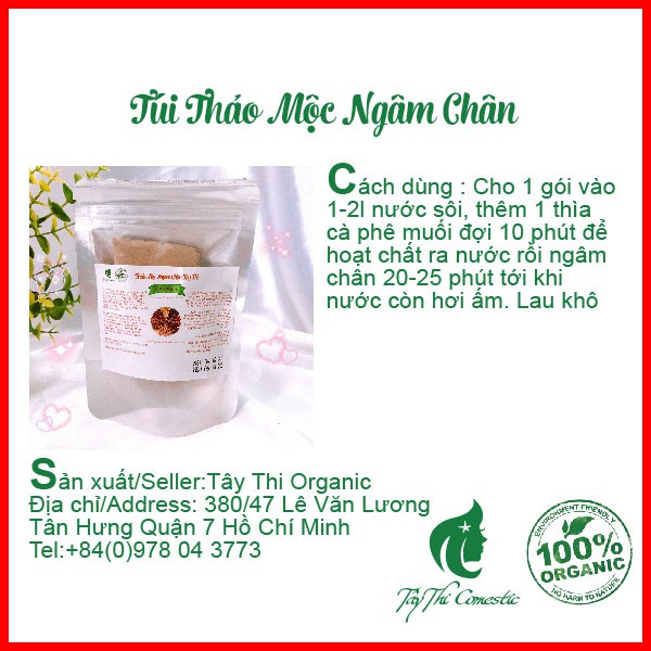 Túi Thảo Môc Ngâm Chân Tốt Cho Sức Khỏe Tây Thi