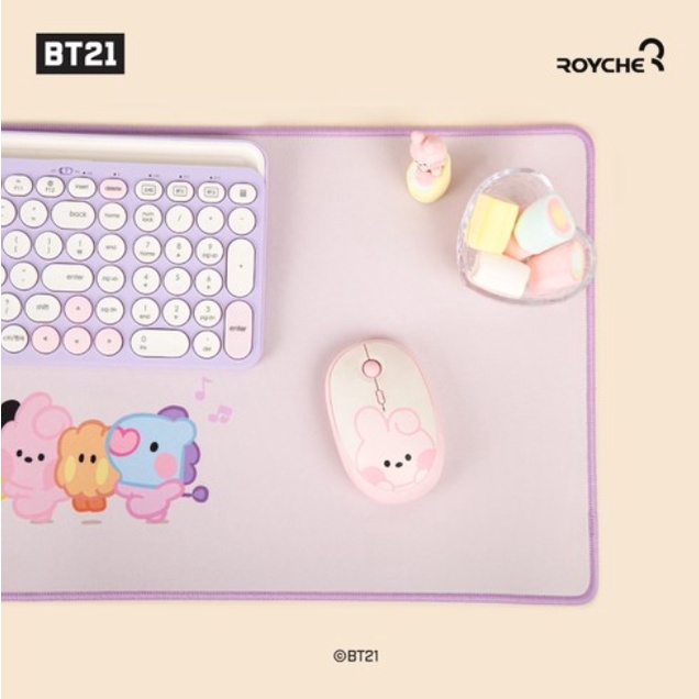 Lót ChuộT Gaming BTS BT21 Minini ThiếT Kế ThờI Trang